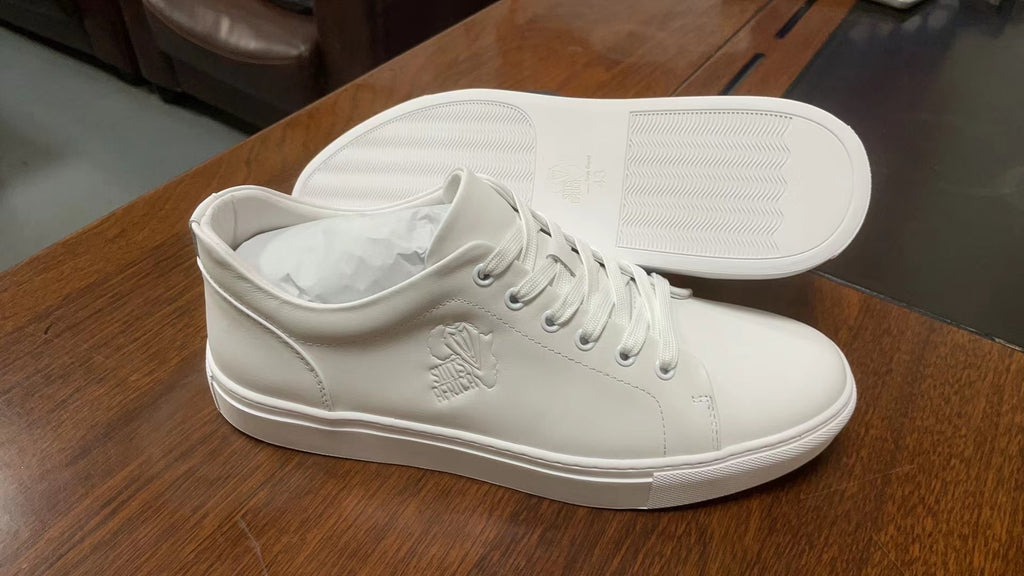 PREMIUM LEATHER WHITE SHOES