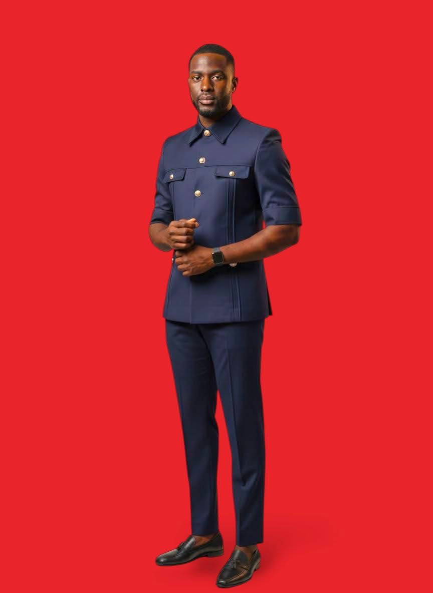 Short Sleeve Safari Suit